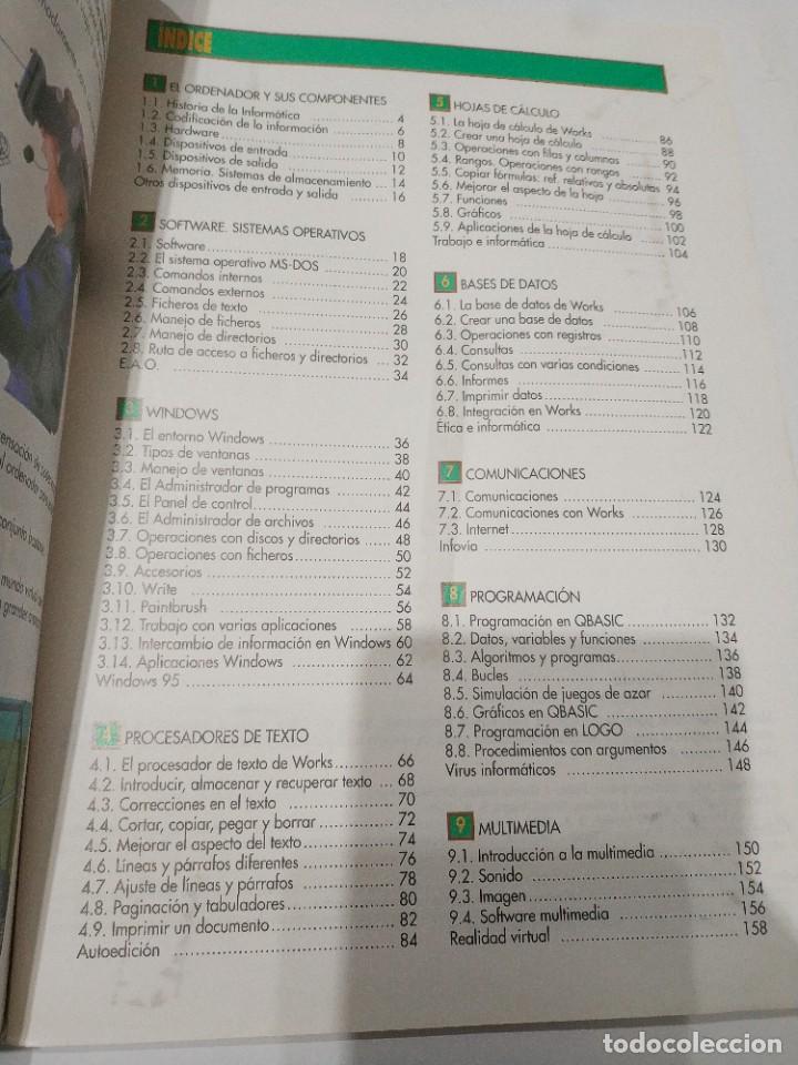 Libros de segunda mano: INFORMATICA 2&ordm; CICLO. ANAYA - Foto 4