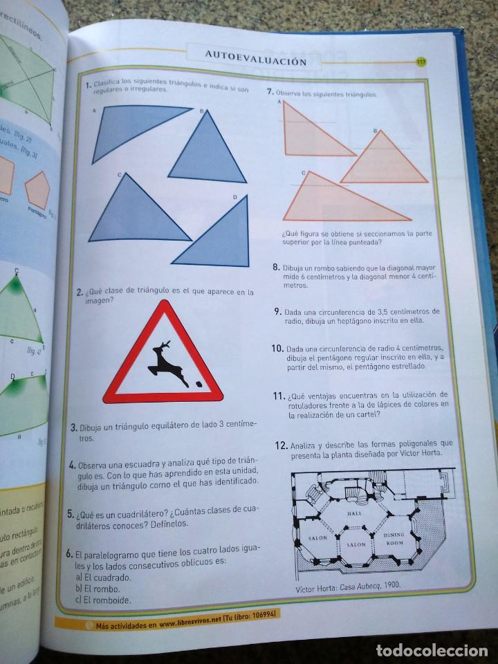 Libros de segunda mano: EDUCACION PLASTICA Y VISUAL 1 -- ESO -- GRUPO SM 2008 -- - Foto 2