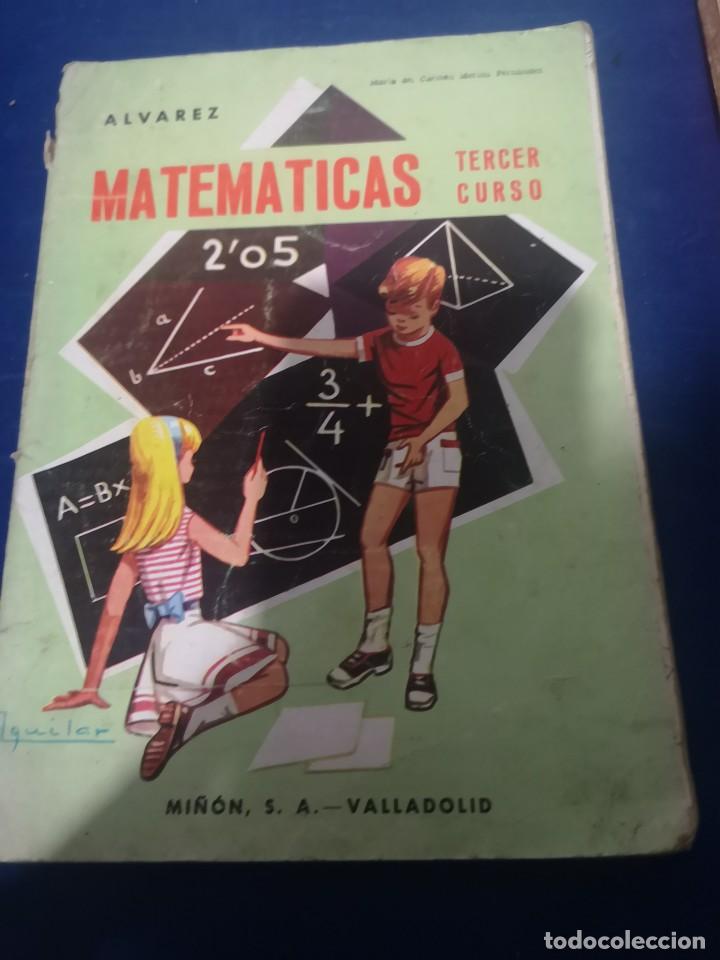 Libros de segunda mano: Matem&aacute;ticas tercer curso de ediciones Aguilar - Foto 1