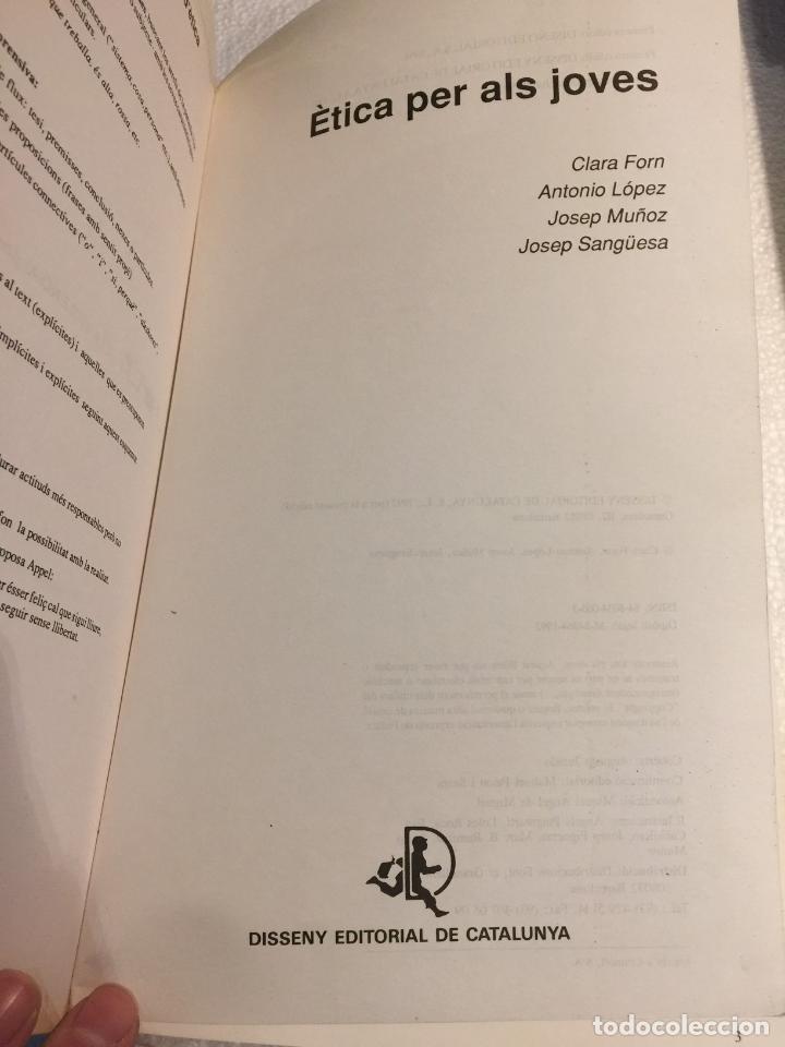 Libros de segunda mano: &Egrave;tica per als joves - Varios - Foto 3