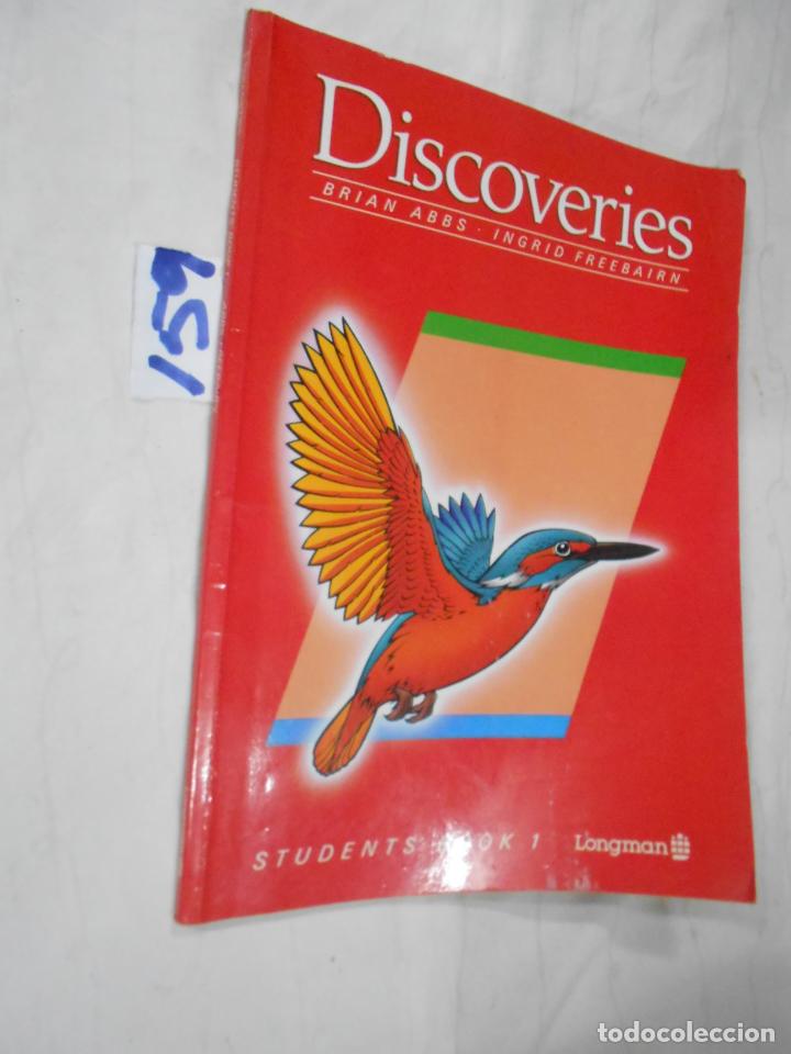 Libros de segunda mano: ANTIGUO LIBRO DE TEXTO - INGLES DISCOVERIES - Foto 1