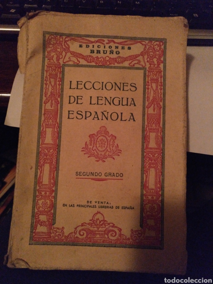 Libros de segunda mano: Lecciones de lengua espa&ntilde;ola. Bru&ntilde;o - Foto 1