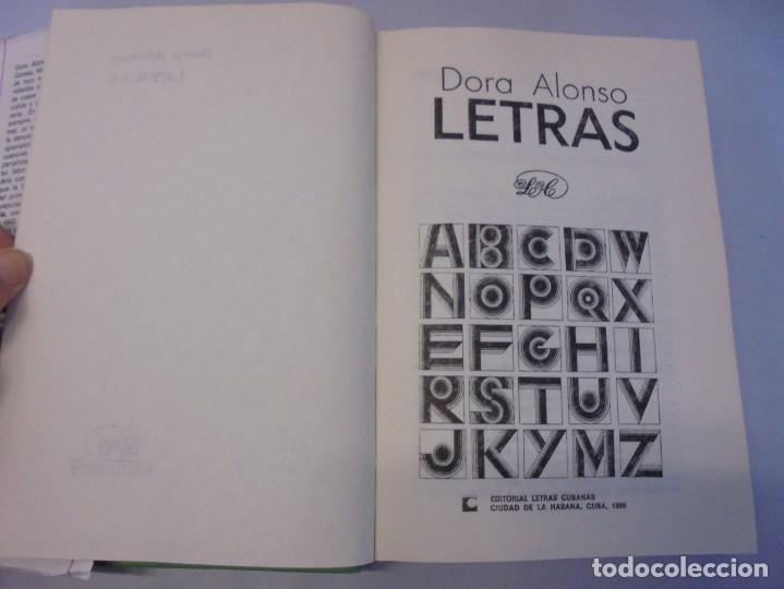 Libros de segunda mano: DORA ALONSO. LETRAS. EDITORIAL LETRAS CUBANAS.1980 - Foto 8