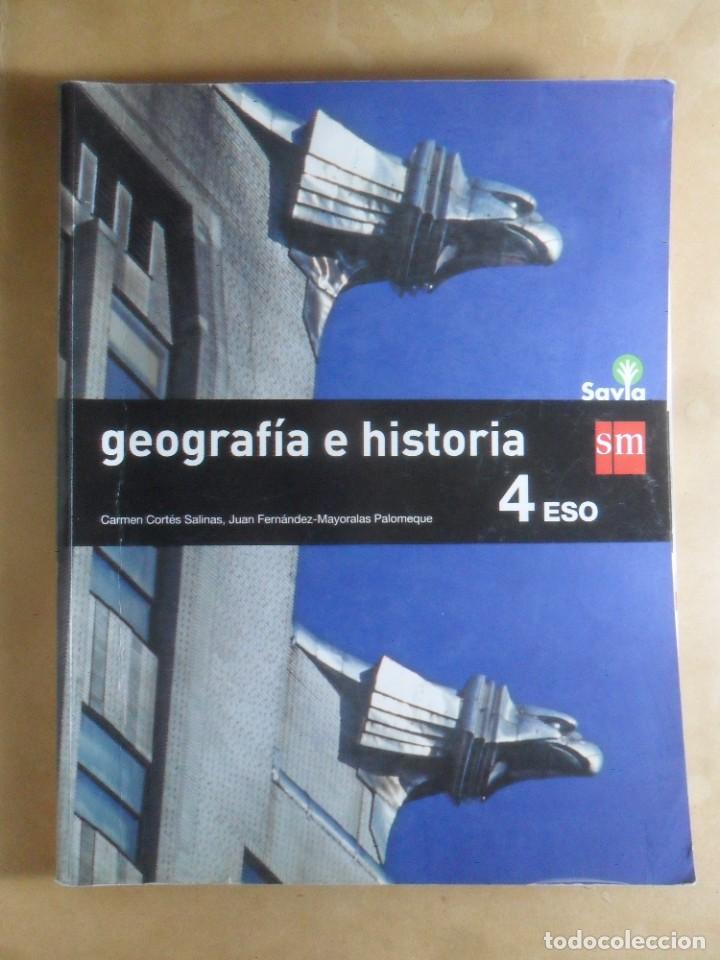 Libros de segunda mano: GEOGRAFIA E HISTORIA - 4 ESO - SM - Foto 1