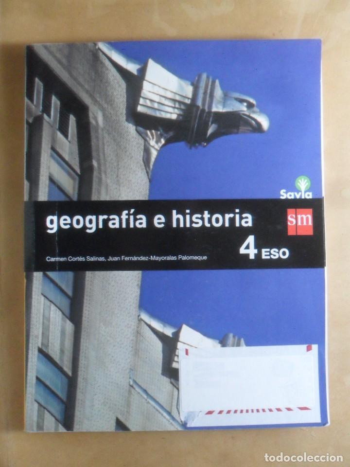 Libros de segunda mano: GEOGRAFIA E HISTORIA - 4 ESO - SM - Foto 1