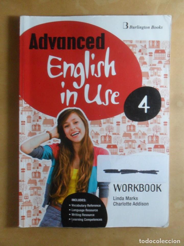 Libros de segunda mano: ADVANCED ENGLISH IN USE/LANGUAGE BUILDER 4, WORKBOOK - BURLINGTON BOOKS - Foto 1