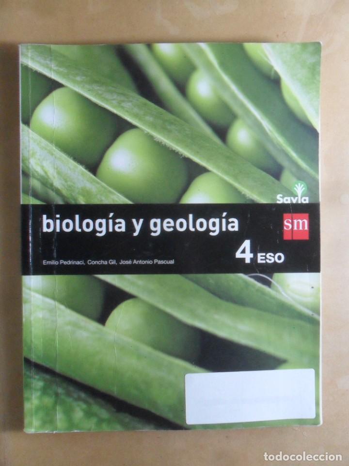 Libros de segunda mano: BIOLOGIA Y GEOLOGIA - 4 ESO - SM - Foto 1