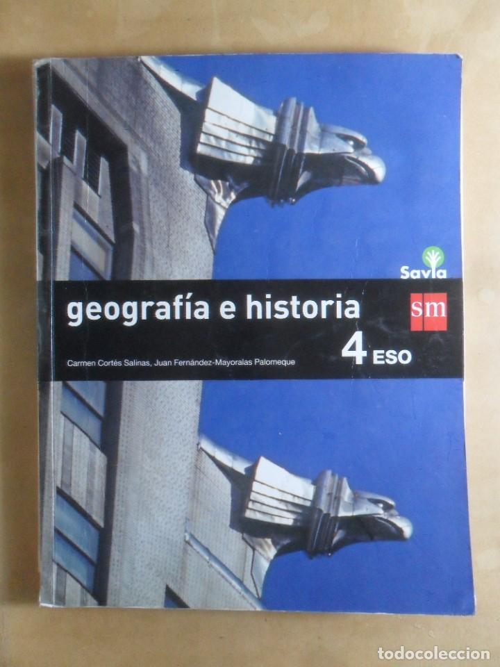 Libros de segunda mano: GEOGRAFIA E HISTORIA - 4 ESO - SM - Foto 1