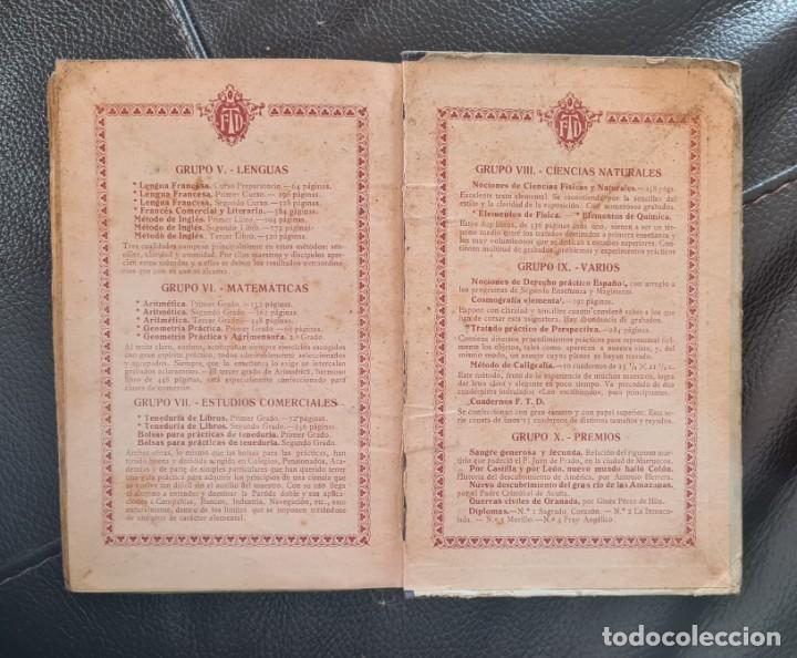 Libros de segunda mano: GRAM&Aacute;TICA ESPA&Ntilde;OLA - SEGUNDO GRADO - 1925 - EDITORIAL FTD - BARCELONA - Foto 4