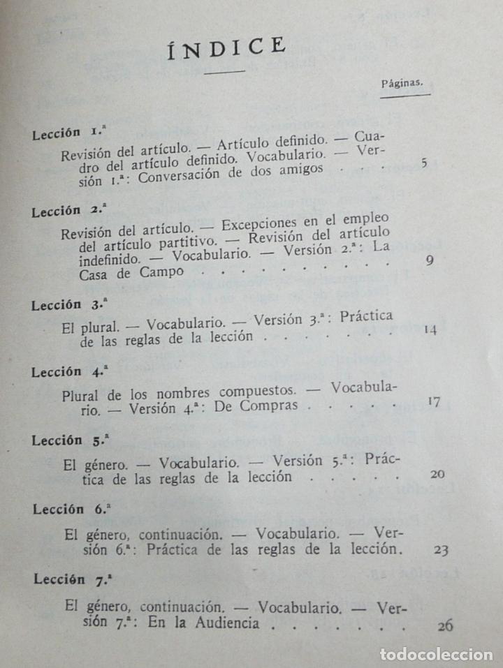 Libros de segunda mano: Lengua francesa 2&ordm; segundo a&ntilde;o - E. Ugarte Blasco (Textos Cid) - Foto 4