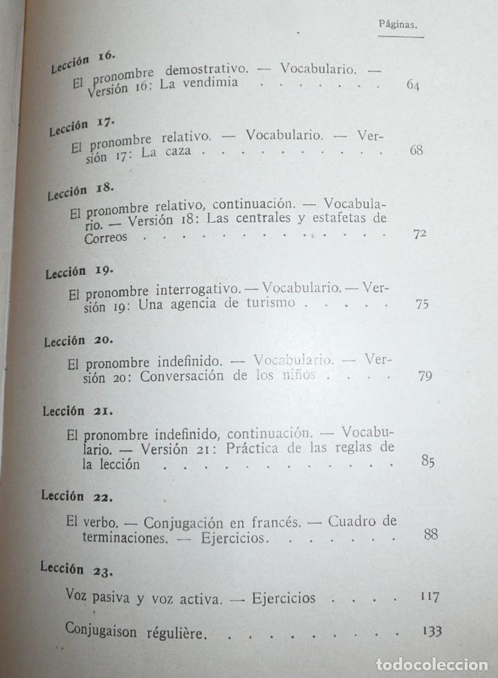Libros de segunda mano: Lengua francesa 2&ordm; segundo a&ntilde;o - E. Ugarte Blasco (Textos Cid) - Foto 6
