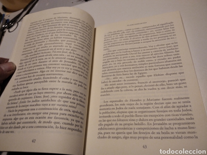 Libros de segunda mano: Yo jose padre de Dios, Fernando Barrag&aacute;n - Foto 4