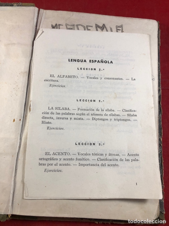 Libros de segunda mano: LENGUA ESPA&Ntilde;OLA PRIMER CURSO - Foto 3