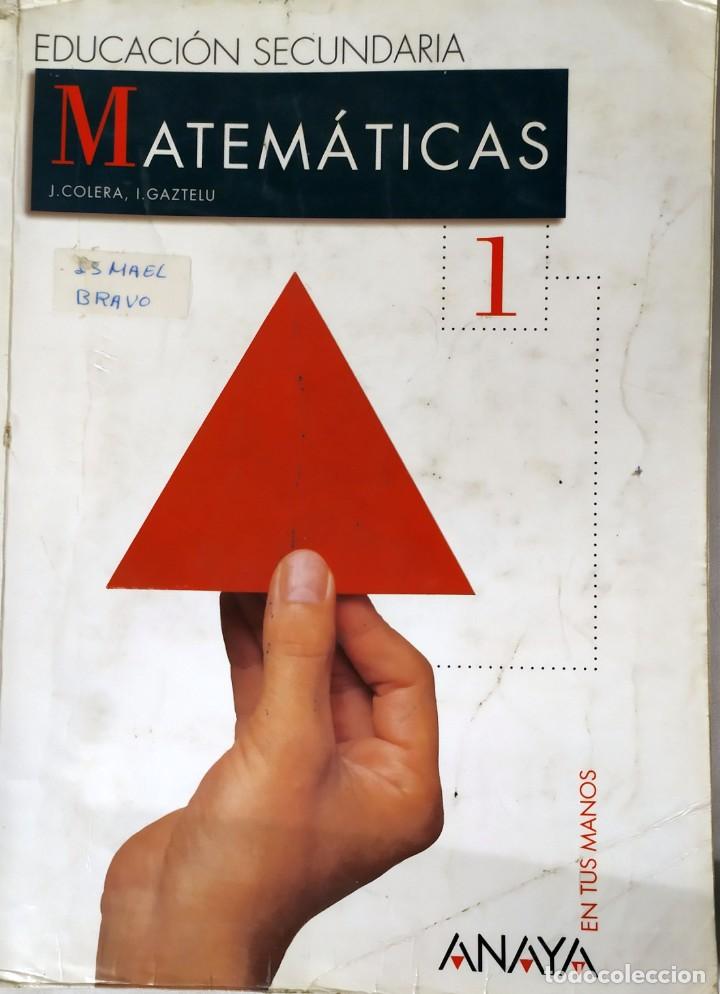 Libros de segunda mano: LIBRO TEXTO MATEMATICAS 1&ordm; ESO ANAYA EN TUS MANOS - Foto 1