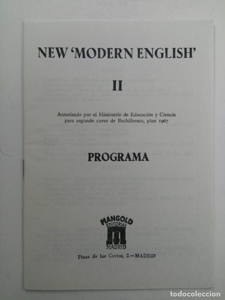 Libros de segunda mano: NEW MODERN ENGLISH 2 - EDITORIAL MANGOLD - Foto 5