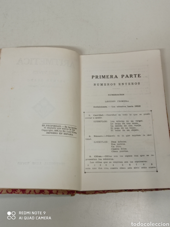 Libros de segunda mano: Libro de aritm&eacute;tica ediciones Edelvives. 1938 - Foto 7