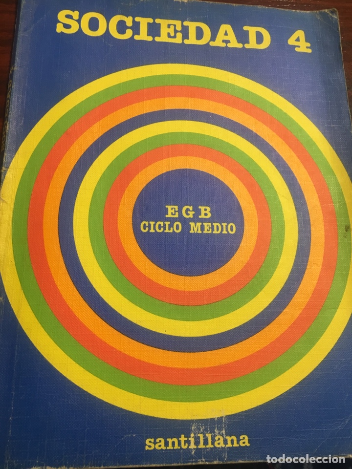 Libros de segunda mano: Sociedad 4 EGB santillana 1982 - Foto 1