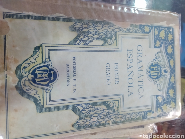 Libros de segunda mano: Gram&aacute;tica espa&ntilde;ola primer grado - Foto 1