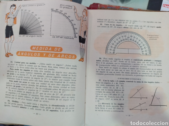 Libros de segunda mano: Geometr&iacute;a primer grado - Foto 2