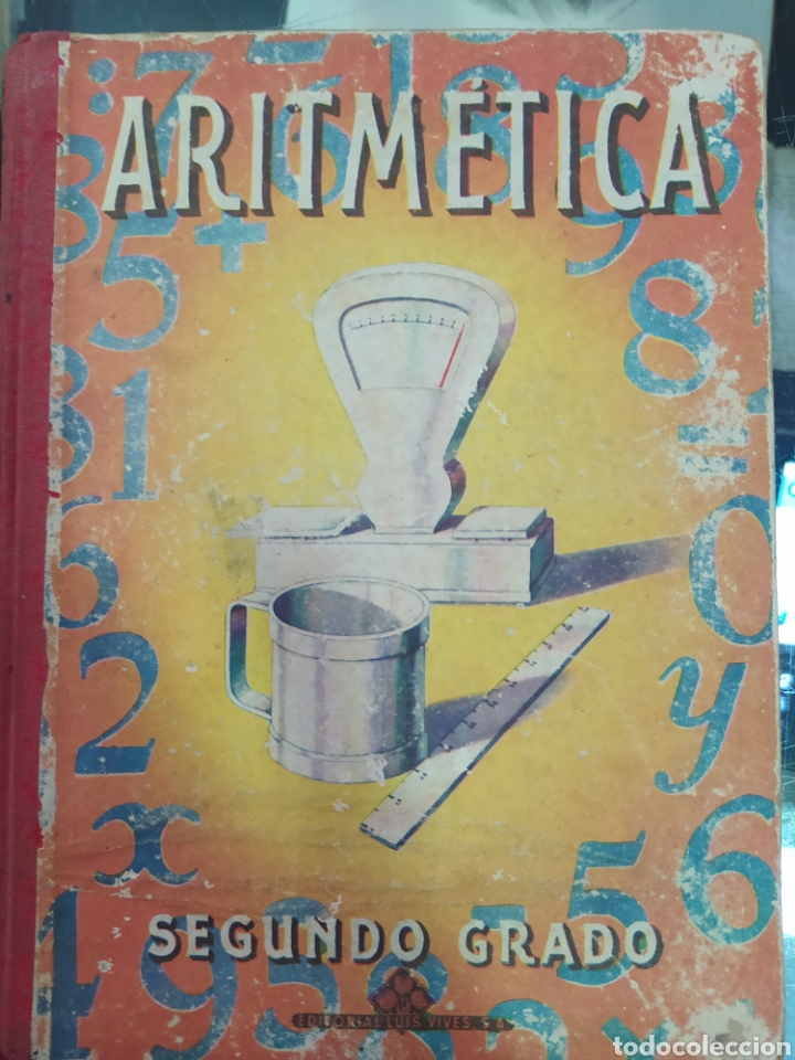 Libros de segunda mano: Aritm&eacute;tica segundo grado editorial Luis Vives - Foto 1