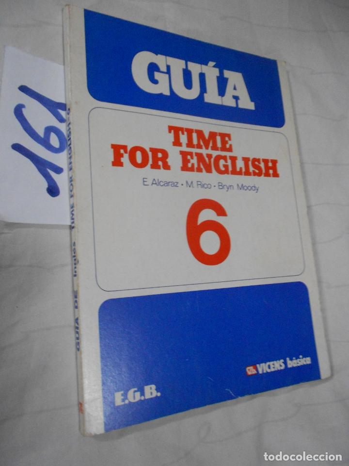 Libros de segunda mano: ANTIGUO LIBRO DE TEXTO - INGLES - TIME FOR ENGLISH - Foto 1