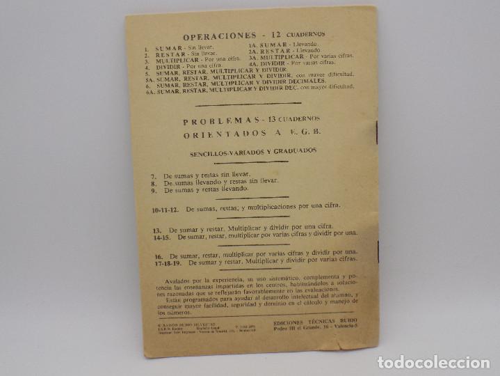 Libros de segunda mano: CUADERNO PROBLEMAS RUBIO N.11 - Foto 2