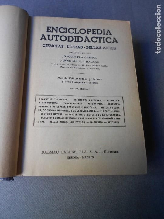 Libros de segunda mano: ENCICLOPEDIA AUTODIDACTICA - Foto 2