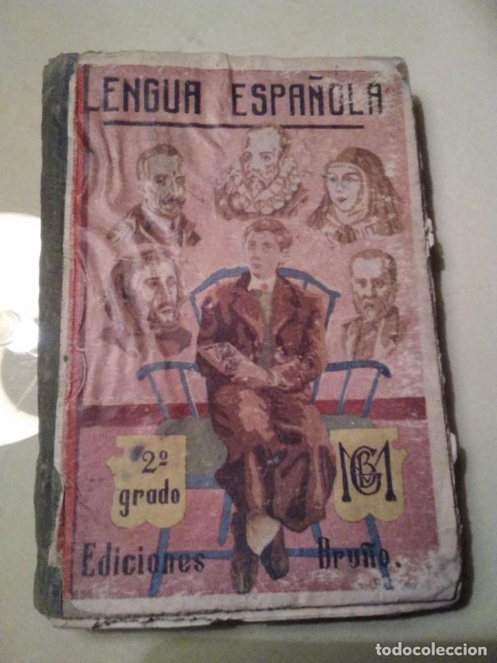 Libros de segunda mano: LENGUA ESPA&Ntilde;OLA DE 2&ordm; GRADO EDICIONES BRU&Ntilde;O X EDICION - Foto 1