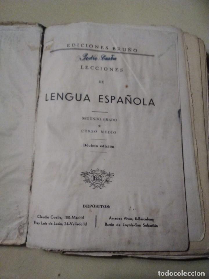 Libros de segunda mano: LENGUA ESPA&Ntilde;OLA DE 2&ordm; GRADO EDICIONES BRU&Ntilde;O X EDICION - Foto 3