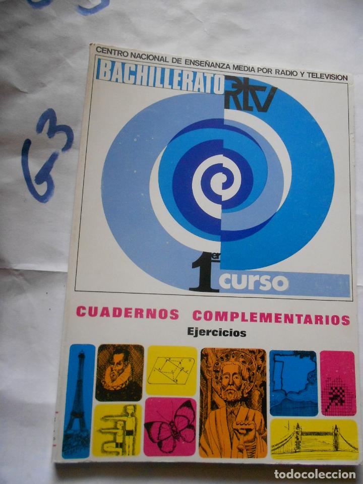 Libros de segunda mano: ANTIGUO LIBRO DE TEXTO - EJERCICIOS 1&ordm; - Foto 1