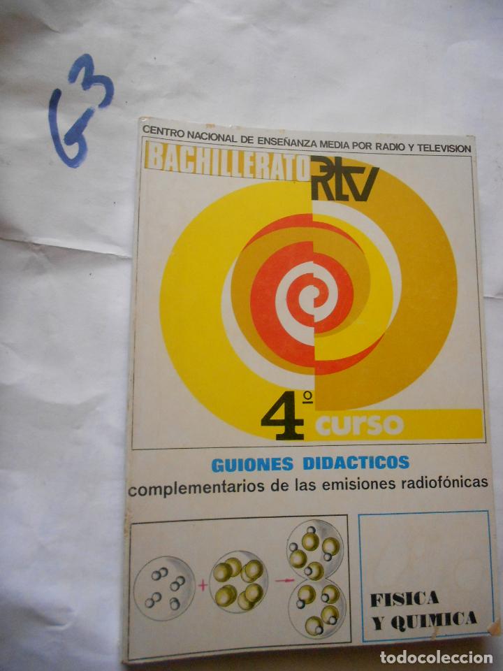 Libros de segunda mano: ANTIGUO LIBRO DE TEXTO - FISICA Y QUIMICA 4&ordm; - Foto 1