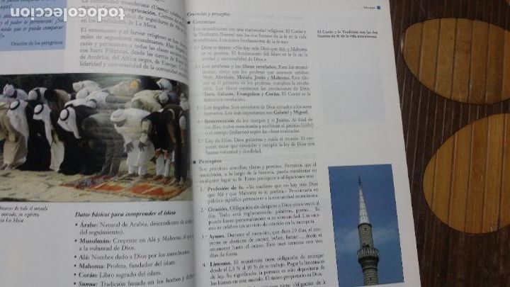 Libros de segunda mano: 3 religion bru&ntilde;o ESO Proyecto NOVA - Foto 3