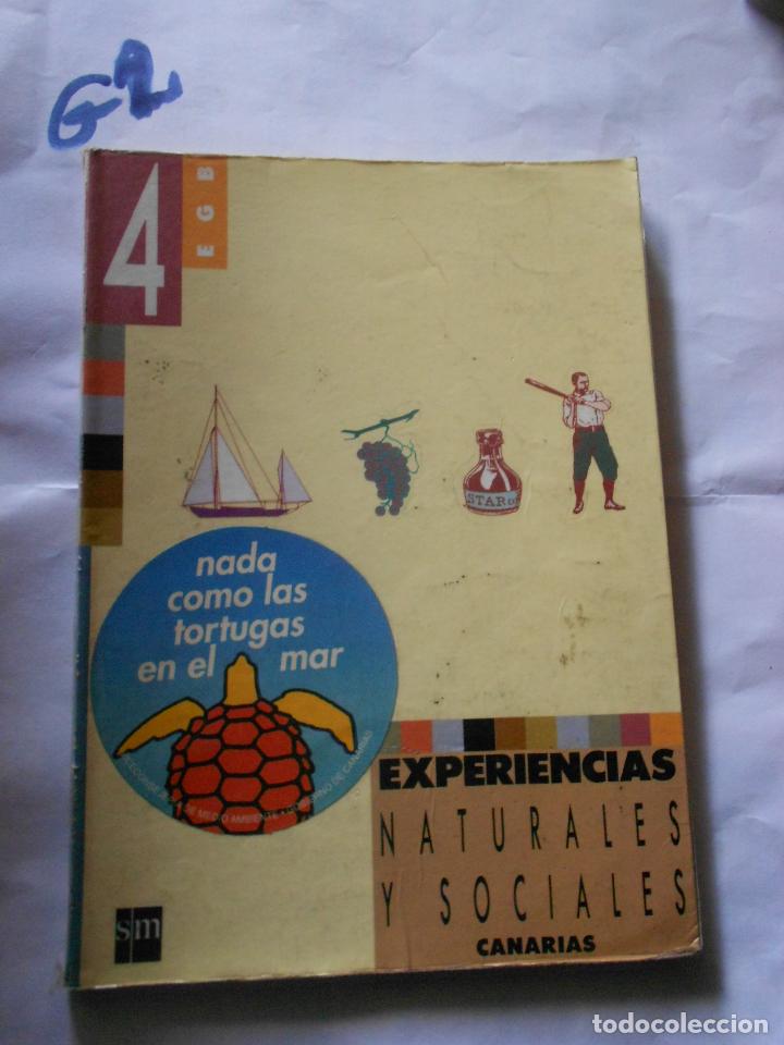 Libros de segunda mano: ANTIGUO LIBRO DE TEXTO - NATURALES Y SOCIALES 4&ordm; EGB - Foto 1