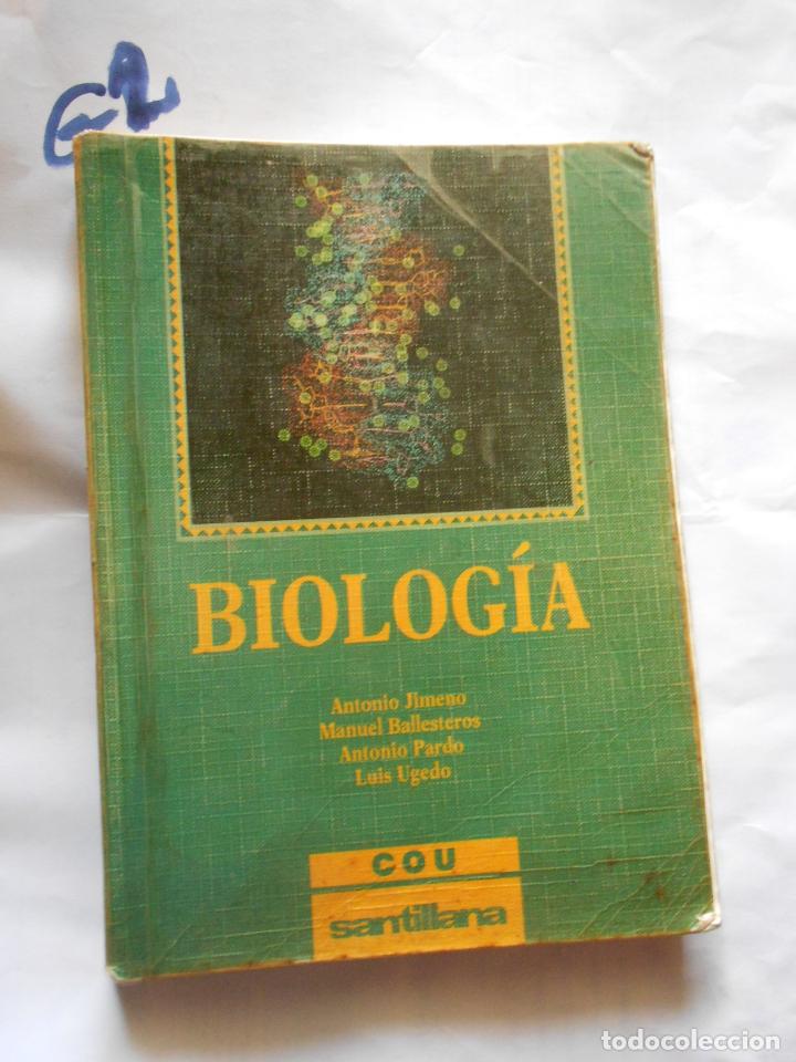 Libros de segunda mano: ANTIGUO LIBRO DE TEXTO - BIOLOGIA COU - Foto 1
