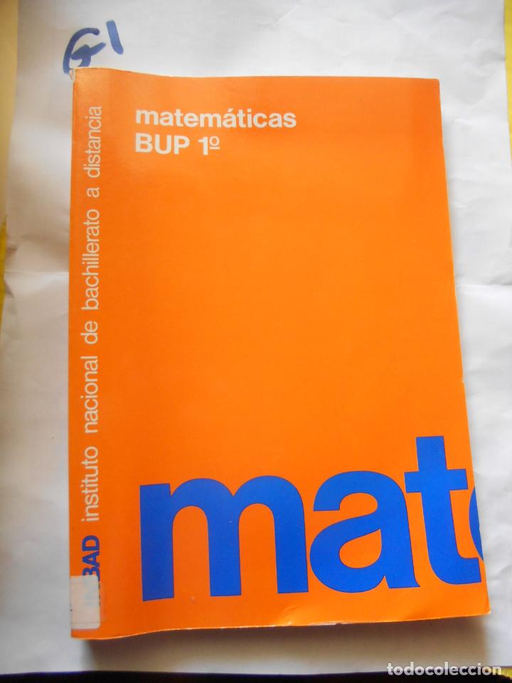 Libros de segunda mano: ANTIGUO LIBRO DE TEXTO - MATEMATICAS 1&ordm; BUP - Foto 1