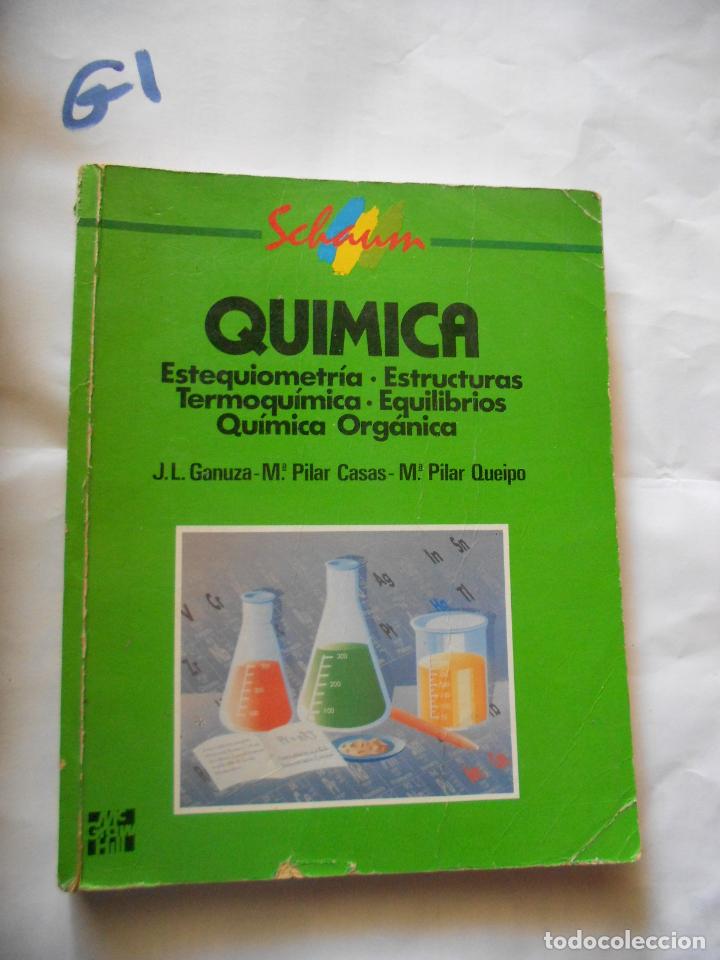 Libros de segunda mano: ANTIGUO LIBRO DE TEXTO - QUIMICA - Foto 1