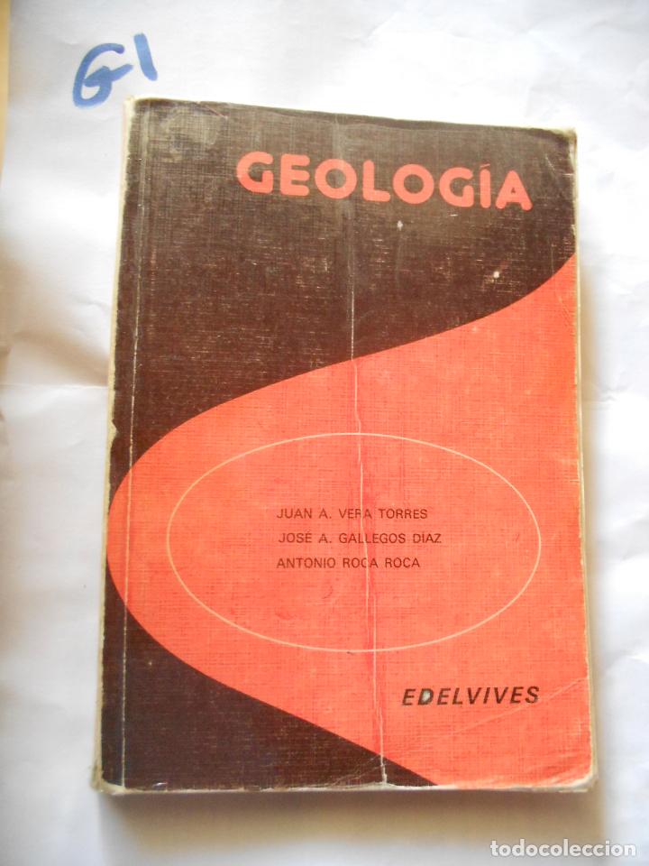 Libros de segunda mano: ANTIGUO LIBRO DE TEXTO - GEOLOGIA - Foto 1