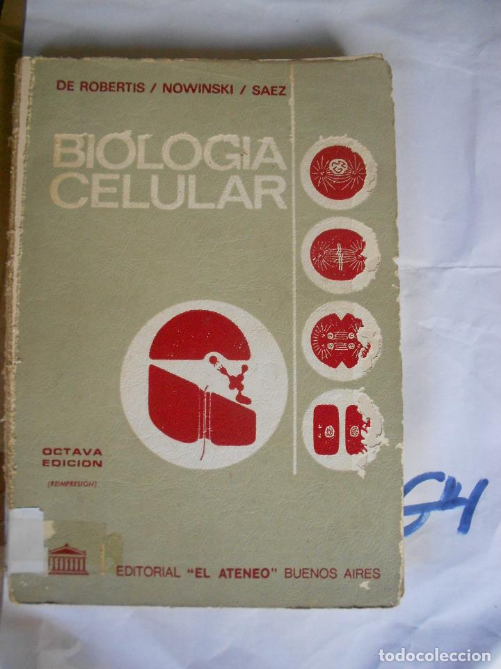 Libros de segunda mano: ANTIGUO LIBRO DE TEXTO - BIOLOGIA CELULAR - Foto 1