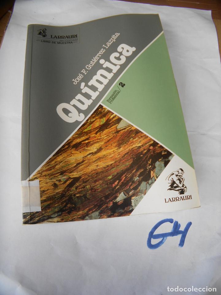 Libros de segunda mano: ANTIGUO LIBRO DE TEXTO - QUIMICA FP2 - Foto 1