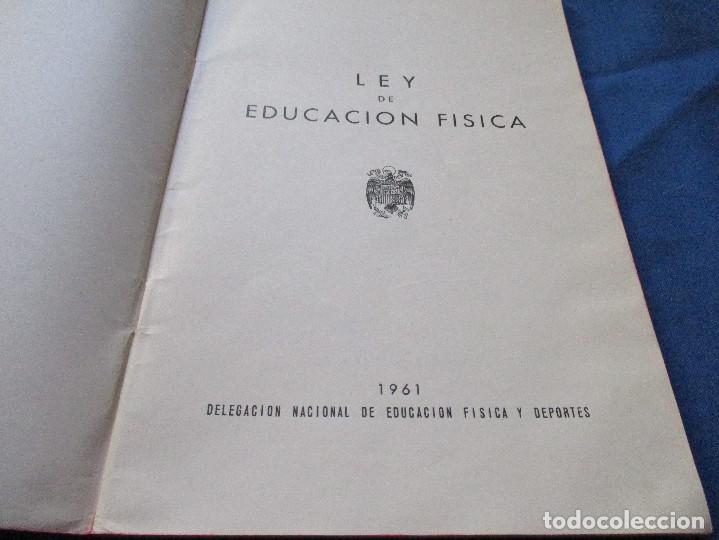 Libros de segunda mano: LEY DE EDUCACI&Oacute;N F&Iacute;SICA 1961 - Foto 4