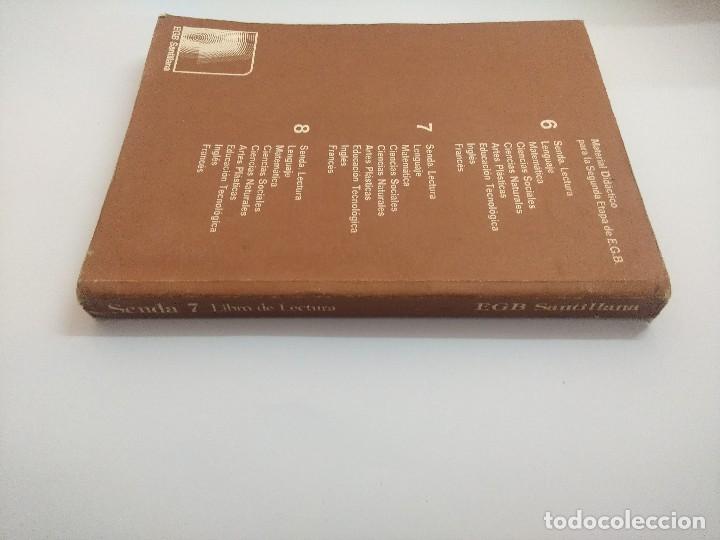 Libros de segunda mano: LIBRO DE LECTURA/SENDA N&ordm;7 E.G.B. - Foto 5
