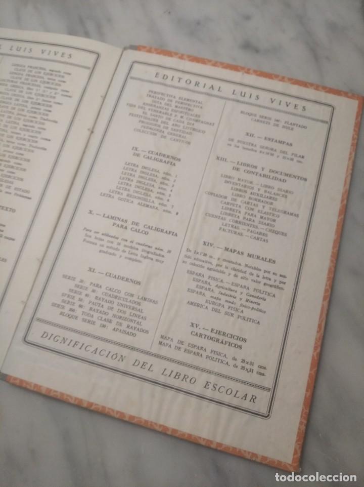 Libros de segunda mano: LIBRO TENEDUR&Iacute;A PRIMER GRADO - EDITORIAL LUIS VIVES - A&Ntilde;O 1950 - Foto 10