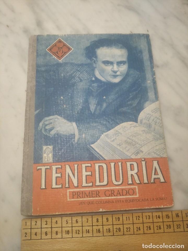 Libros de segunda mano: LIBRO TENEDUR&Iacute;A PRIMER GRADO - EDITORIAL LUIS VIVES - A&Ntilde;O 1950 - Foto 16