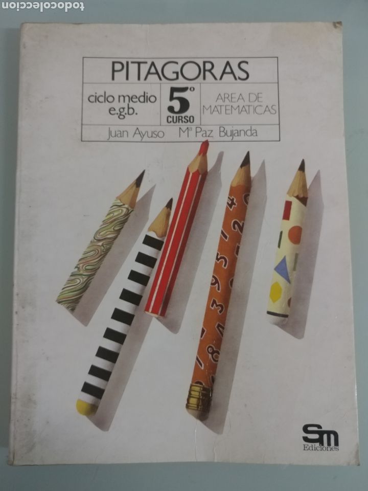 Libros de segunda mano: Pitagoras. 5 egb . ediciones sm - Foto 1
