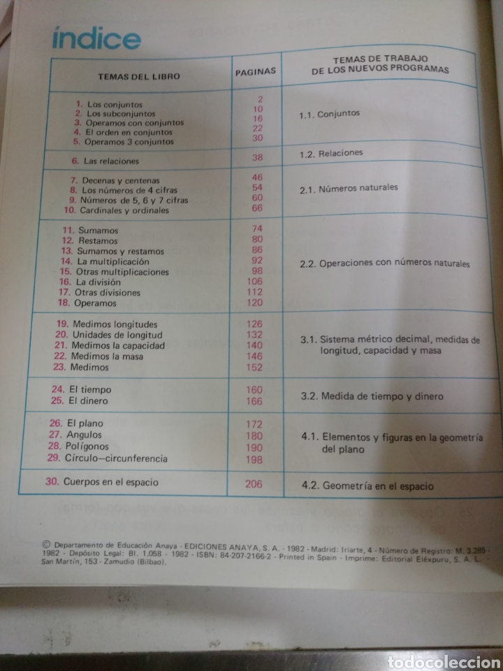 Libros de segunda mano: CONTAR 3 . EJEMPLAR DE MUESTRA E.G.B.ANAYA 1982 - Foto 2