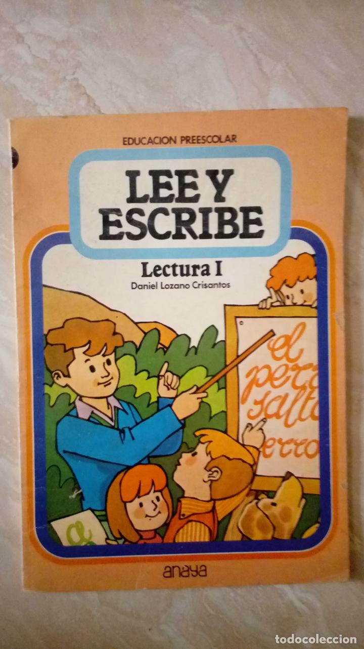 Libros de segunda mano: ANTIGUO LIBRO DE TEXTO - PREESCOLAR LEE Y ESCRIBE - L4 - Foto 1