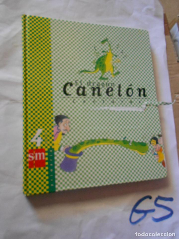 Libros de segunda mano: ANTIGUO LIBRO DE TEXTO - EL DRAGON CANELON - LECTURAS 4 - Foto 1