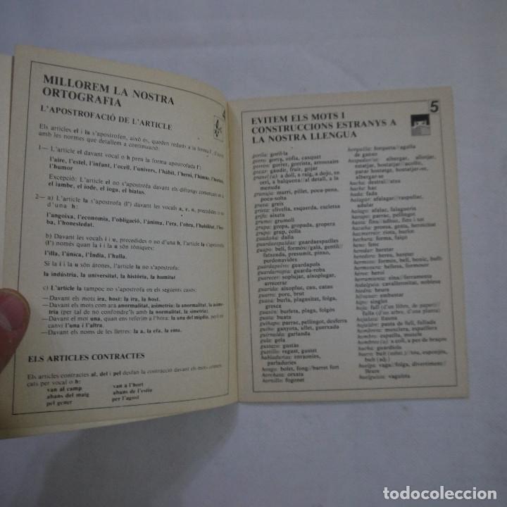 Libros de segunda mano: LOTE 2 LIBROS DE GRAMATICA CATALANA + 5 CUADERNILLOS DE APUNTS DE CATAL&Agrave; PR&Agrave;CTIC - Foto 12