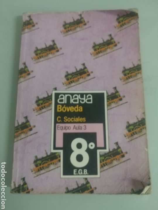 Libros de segunda mano: Anaya . Boveda sociales. 8 egb - Foto 1