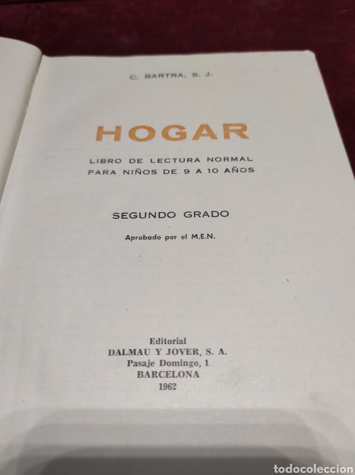 Libros de segunda mano: HOGAR libro de lectura 1962 - Foto 2